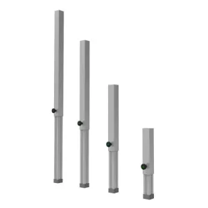 GPP Stages teleskopinė koja podestui 80-140cm, 60x60mm