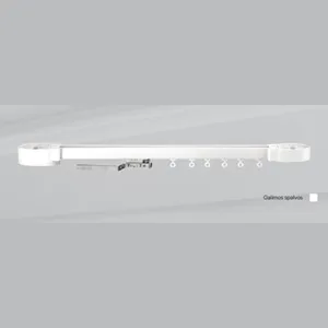 Surinktas SOMFY bėgelis 3.01 - 4.00m(suvažiavimas į šonus)