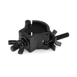 Halfcoupler Small black max. 75kg (32 - 35 mm) stainless steel